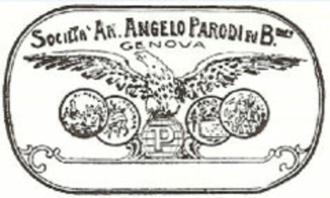 Societa' AN. ANGELO PARODI FU B. GENOVA Logo (EUIPO, 12/03/2007)