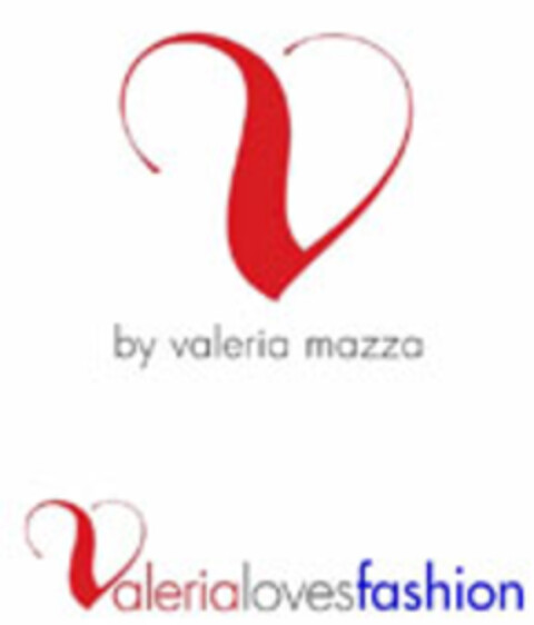 V by valeria mazza Valerialovesfashion Logo (EUIPO, 01/25/2008)