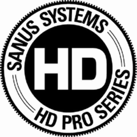 HD SANUS SYSTEMS HD PRO SERIES Logo (EUIPO, 03.07.2009)