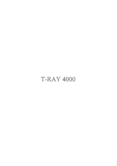 T-RAY 4000 Logo (EUIPO, 08/17/2009)