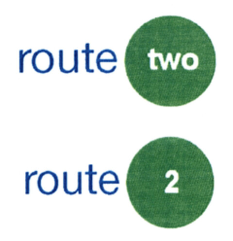 route two route 2 Logo (EUIPO, 13.11.2009)