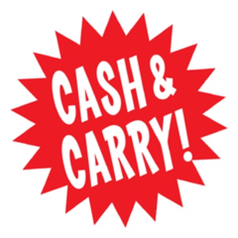 CASH & CARRY! Logo (EUIPO, 06/29/2010)