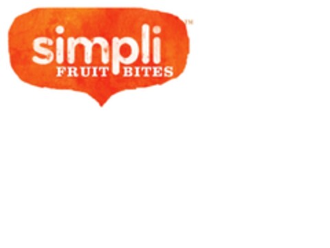 simpli FRUIT BITES Logo (EUIPO, 06.10.2010)