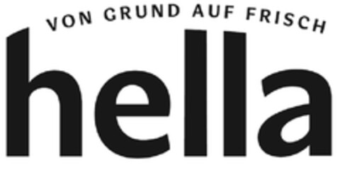 hella VON GRUND AUF FRISCH Logo (EUIPO, 29.06.2012)