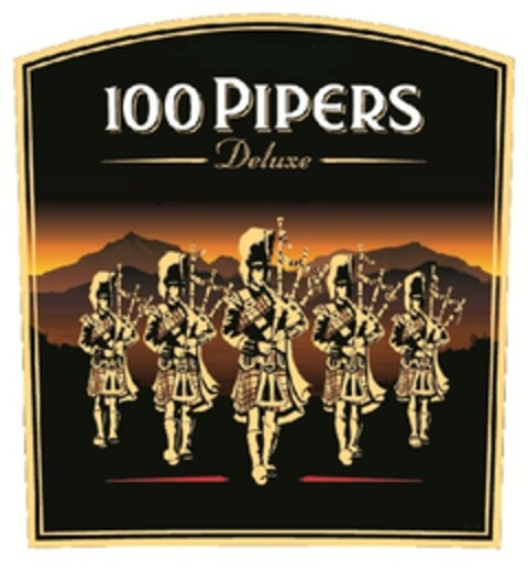 100 PIPERS; DELUXE Logo (EUIPO, 04.09.2012)