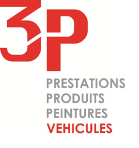 3P PRESTATIONS PRODUITS PEINTURES VEHICULES Logo (EUIPO, 10/11/2012)