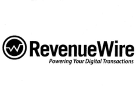 REVENUEWIRE Powering Your Digital Transactions Logo (EUIPO, 21.01.2013)