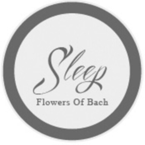 SLEEP FLOWERS OF BACH Logo (EUIPO, 03.07.2014)