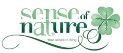 sense of nature Your culture of living Logo (EUIPO, 07/23/2014)