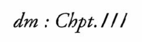 dm : chpt./// Logo (EUIPO, 13.04.2015)