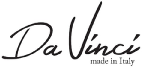 DA VINCI MADE IN ITALY Logo (EUIPO, 07/10/2015)