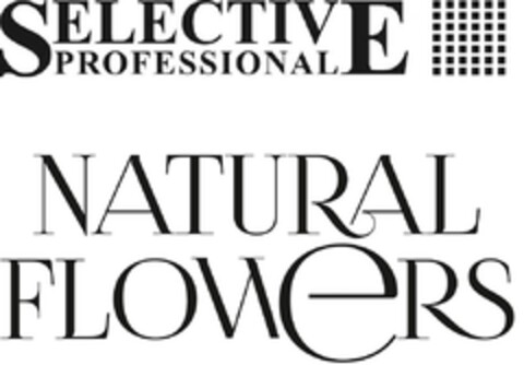 SELECTIVE PROFESSIONAL NATURAL FLOWERS Logo (EUIPO, 04.11.2015)