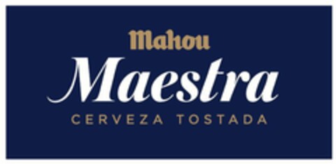 Mahou Maestra CERVEZA TOSTADA Logo (EUIPO, 26.01.2016)