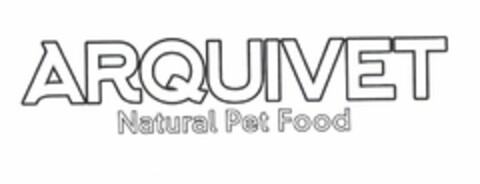 ARQUIVET Natural Pet Food Logo (EUIPO, 02.03.2016)