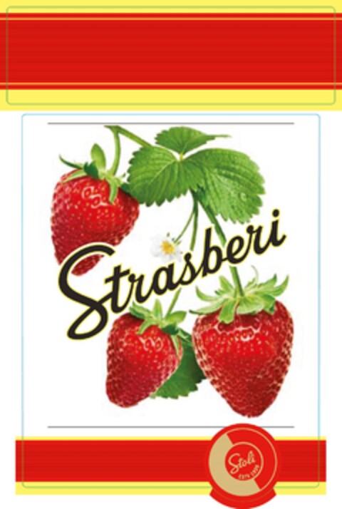 Strasberi Stoli estd. 1938 Logo (EUIPO, 04/26/2016)