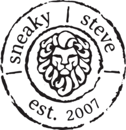 sneaky steve est. 2007 Logo (EUIPO, 01/17/2017)