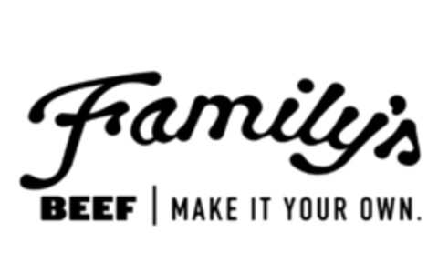 Family’s BEEF MAKE IT YOUR OWN Logo (EUIPO, 07/31/2017)