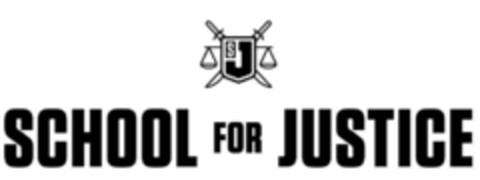 SJ SCHOOL FOR JUSTICE Logo (EUIPO, 31.08.2017)