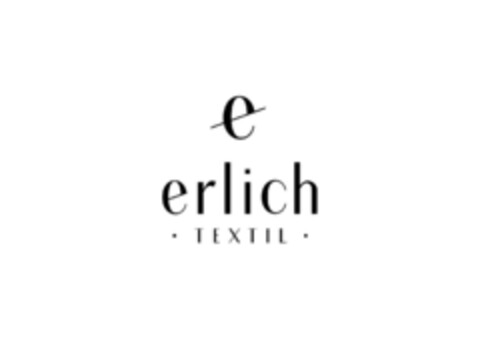 erlich TEXTIL Logo (EUIPO, 02.02.2018)