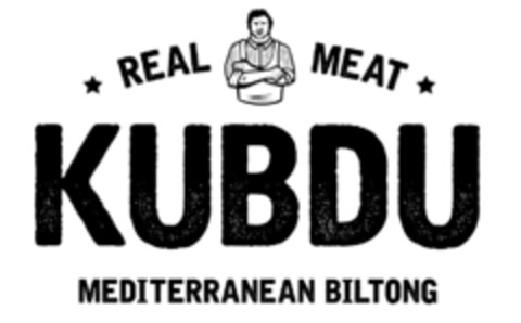 KUBDU REAL MEAT MEDITERRANEAN BILTONG Logo (EUIPO, 15.03.2018)