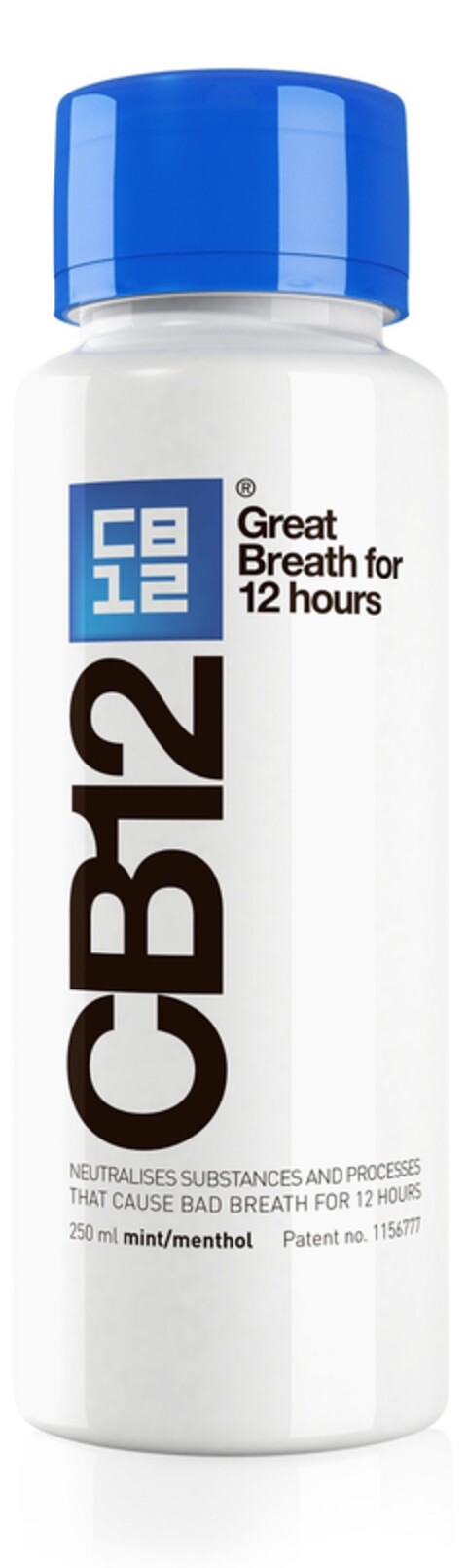 CB 12 CB12 Great Breath for 12 hours Logo (EUIPO, 02/13/2019)