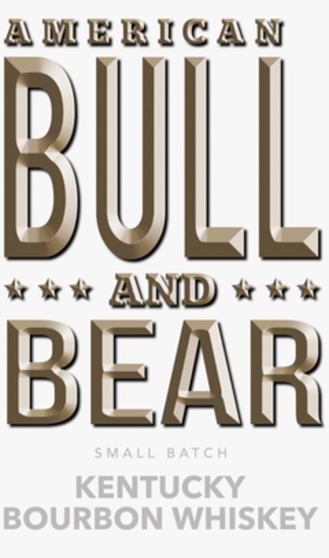 AMERICAN BULL AND BEAR SMALL BATCH KENTUCKY BOURBON WHISKEY Logo (EUIPO, 05.09.2019)