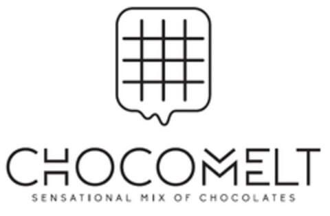 CHOCOMELT SENSATIONAL MIX OF CHOCOLATES Logo (EUIPO, 19.01.2021)