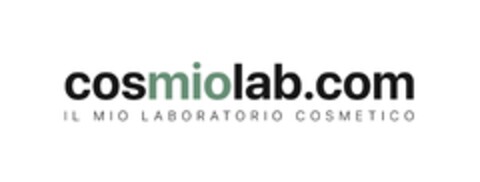 COSMIOLAB.COM IL MIO LABORATORIO COSMETICO Logo (EUIPO, 14.04.2021)