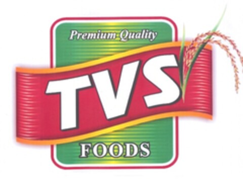 Premium Quality TVS FOODS Logo (EUIPO, 04/30/2021)