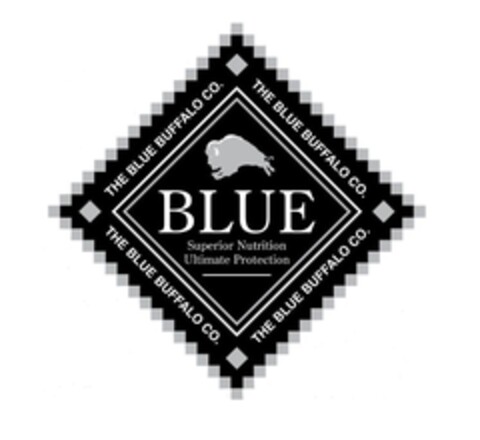 BLUE SUPERIOR NUTRITION ULTIMATE PROTECTION THE BLUE BUFFALO CO. Logo (EUIPO, 10/01/2021)