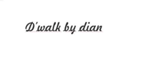 D`walk by dian Logo (EUIPO, 11.11.2021)