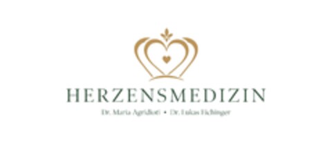 HERZENSMEDIZIN Dr. Maria Agridioti Dr. Lukas Eichinger Logo (EUIPO, 18.07.2022)