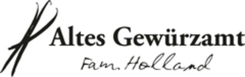 Altes Gewürzamt Fam. Holland Logo (EUIPO, 05/11/2023)