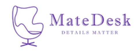 MateDesk DETAILS MATTER Logo (EUIPO, 06/13/2023)