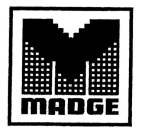 M MADGE Logo (EUIPO, 01.11.1996)
