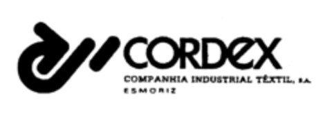 CORDEX COMPANHIA INDUSTRIAL TÊXTIL, S.A. ESMORIZ Logo (EUIPO, 22.06.1998)