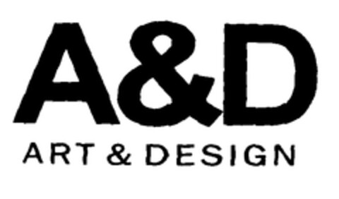 A&D ART & DESIGN Logo (EUIPO, 09/25/1998)