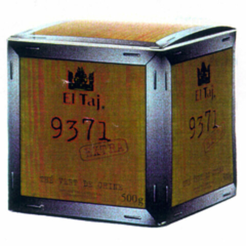 El Taj 9371 extra THÉ VERT DE CHINE 500g Logo (EUIPO, 23.02.2000)