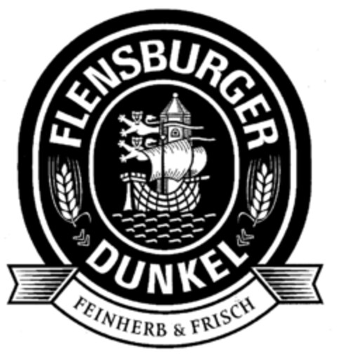 FLENSBURGER DUNKEL FEINHERB & FRISCH Logo (EUIPO, 26.12.2000)