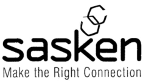 SASKEN Make the Right Connection Logo (EUIPO, 04.01.2001)