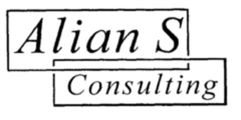 Alian S Consulting Logo (EUIPO, 05/31/2002)