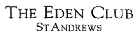 THE EDEN CLUB STANDREWS Logo (EUIPO, 14.08.2002)