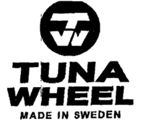 TW TUNA WHEEL MADE IN SWEDEN Logo (EUIPO, 22.08.2002)