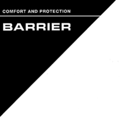 COMFORT AND PROTECTION BARRIER Logo (EUIPO, 02.12.2002)