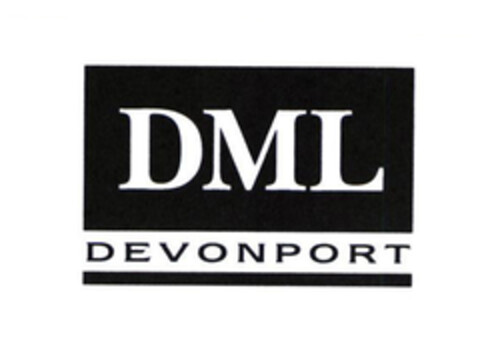 DML DEVONPORT Logo (EUIPO, 03/04/2003)