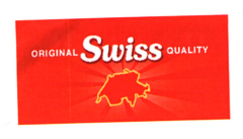 ORIGINAL Swiss QUALITY Logo (EUIPO, 07.05.2003)