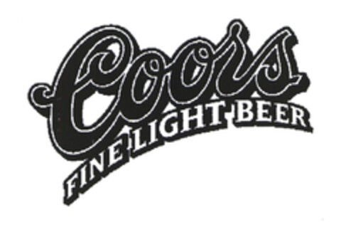 Coors FINE LIGHT BEER Logo (EUIPO, 02.10.2003)