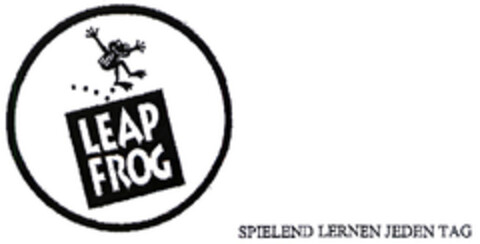 LEAP FROG SPIELEND LERNEN JEDEN TAG Logo (EUIPO, 30.12.2003)