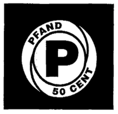 P PFAND 50 CENT Logo (EUIPO, 14.01.2004)