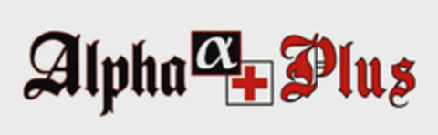 Alpha + Plus Logo (EUIPO, 18.02.2005)